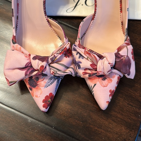 J Crew Colette D’orsay pump Dutch flowers - Picture 2 of 7